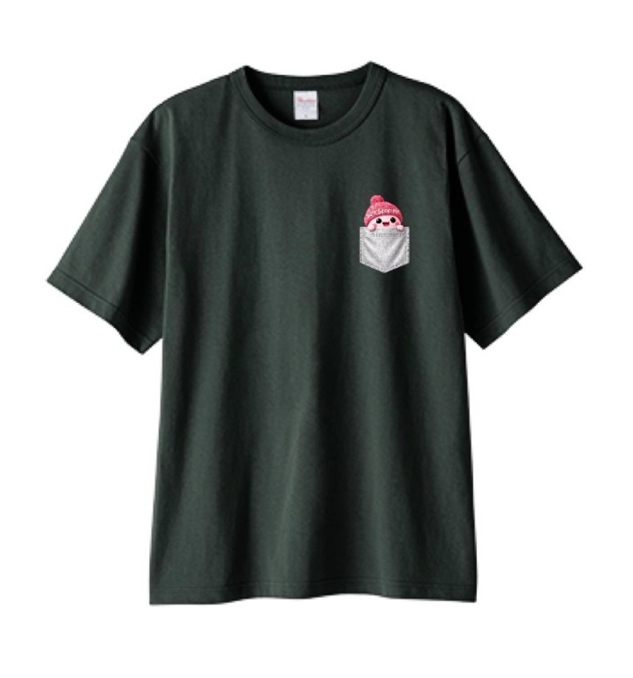 コピー：TEAM NIT Tシャツ　2026夏　ポッケニットVer.  スモークブラック