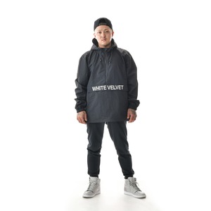 刺繍LOGOアノラックパーカー