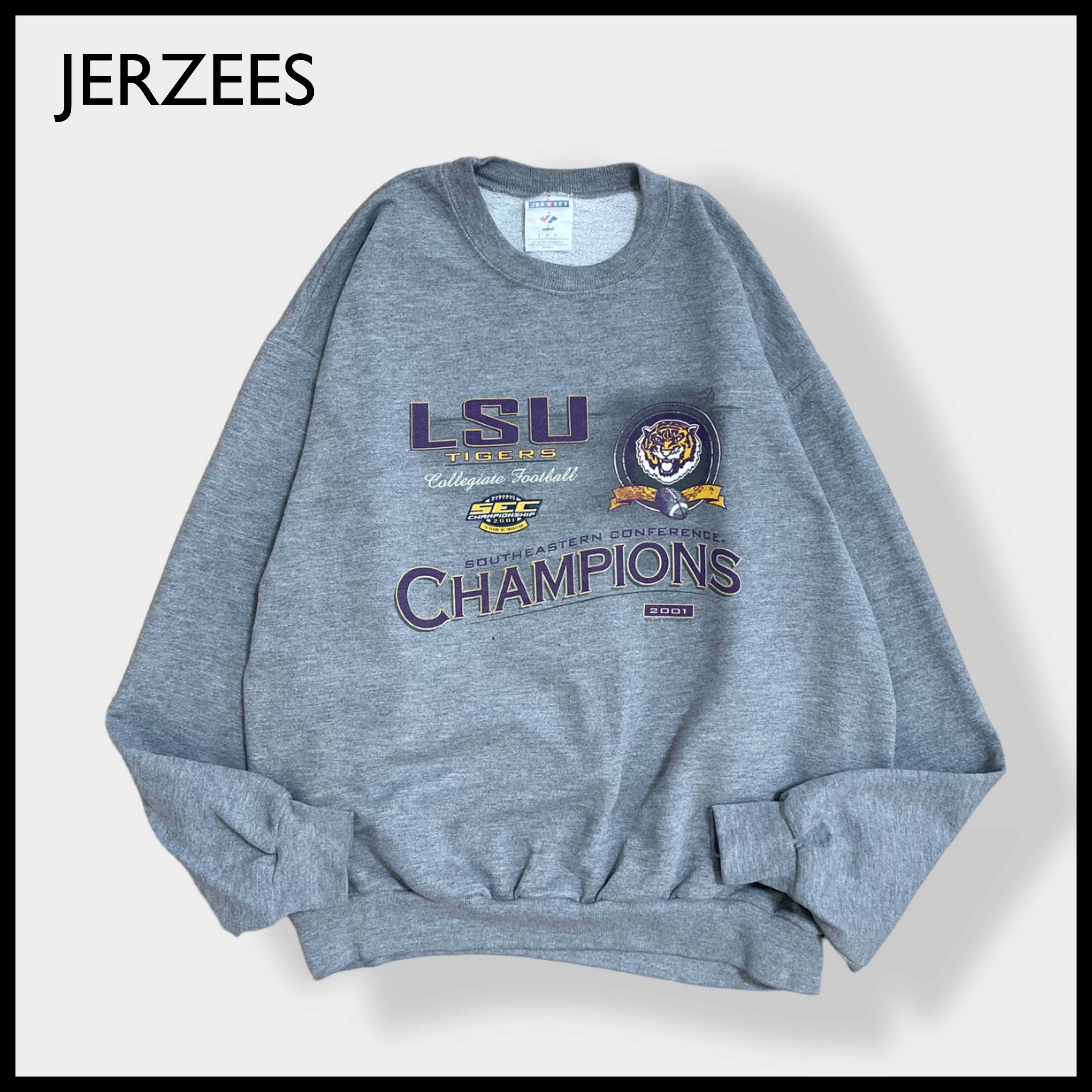 JERZEES】LSU カレッジロゴ ルイジアナ州立大学 タイガース Tigers