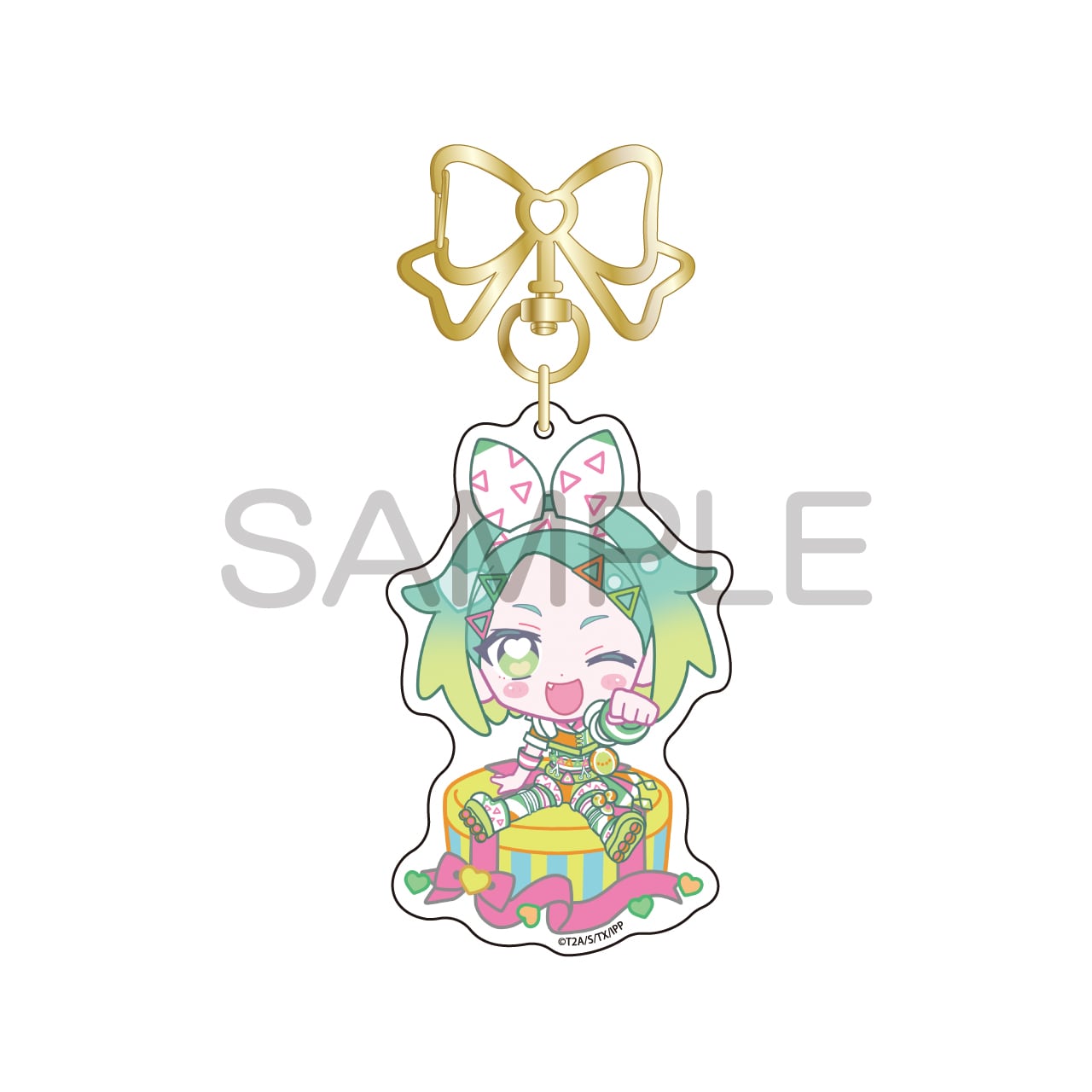 アイドルタイムプリパラ WITH アクリルキーホルダー アイドルタイムプリパラ きゃらっぴん アクリルキーホルダー にの