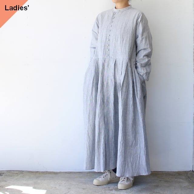 HAVERSACK アシンメトリーバンドカラーワンピース Asymmetry