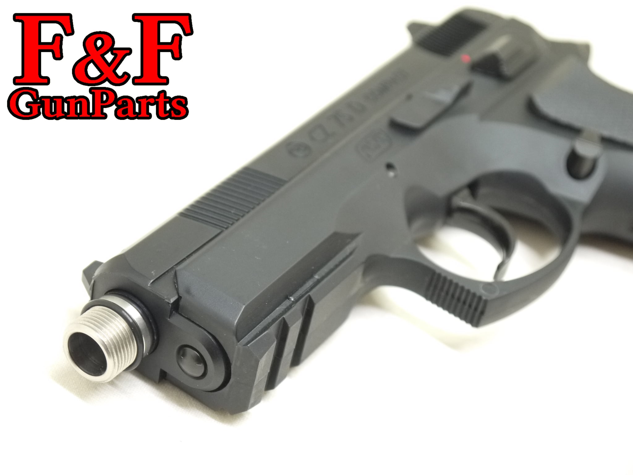 SⅡS/ASG Cz75Dコンパクト対応 14mm逆ネジアダプター