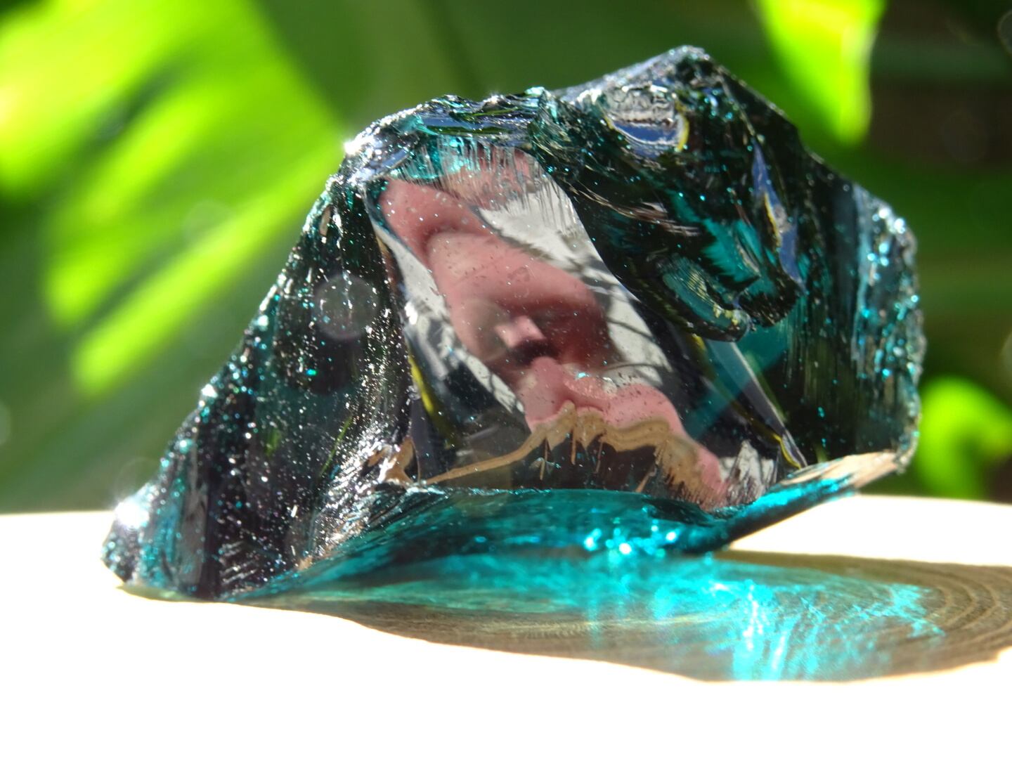 アンダラクリスタル レムリアブルー イナンナウィズダム 穴あけネックレストップ ❤︎3日間限定／ SALE❤︎レムリアの碧い石③✦アンダラ