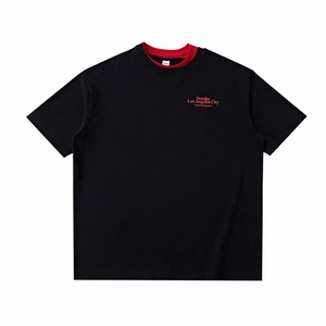 Back logo layered collar tee 1440