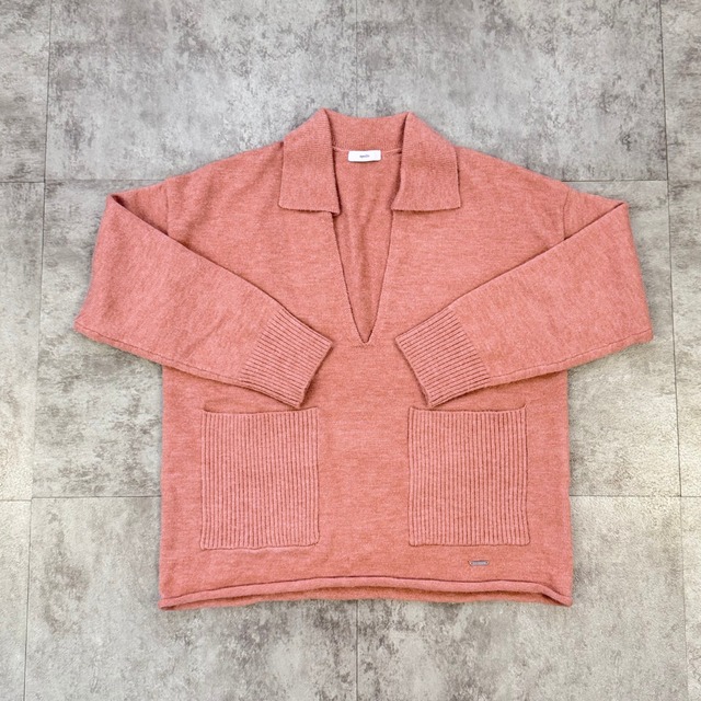 ソフトタッチスキッパーニット