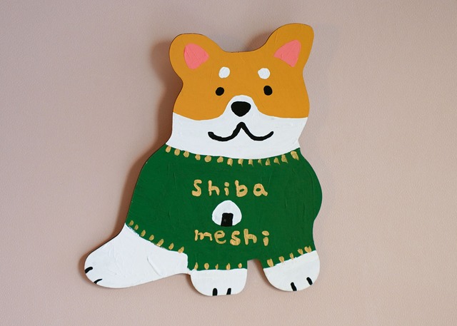 wood objet 原画 「shibameshi」