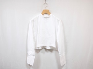 SEE ALL “ OPEN BACK SMOKING SHIRT   “ WHITE