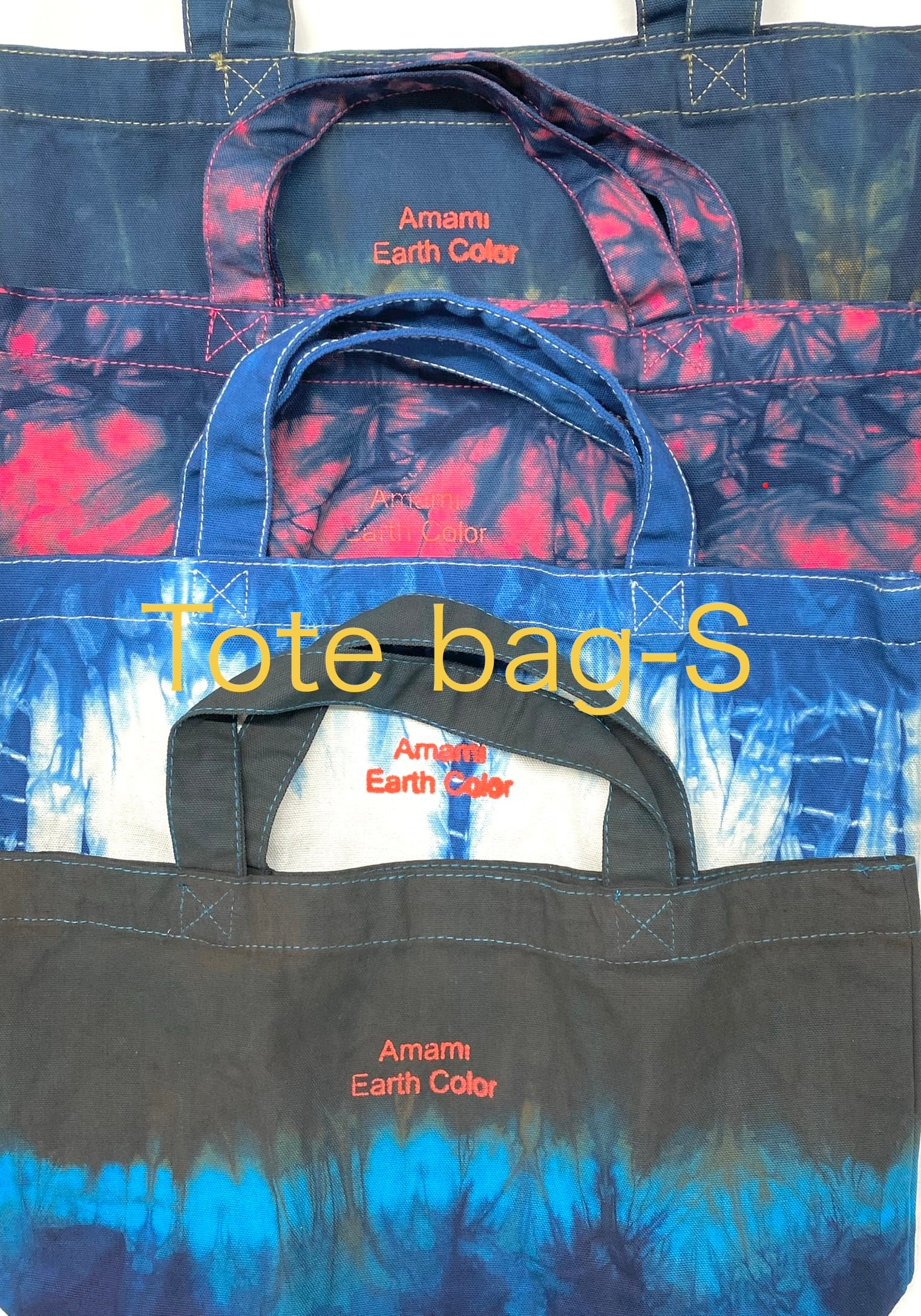 Canvas tote bag-S | Teba Brown（テバブラウン）｜奄美大島の泥染