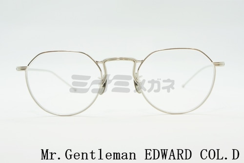 Mr.Gentleman メガネフレーム EDWARD COL.D クラウンパント ボストン 眼鏡 エドワード ミスタージェントルマン 正規品