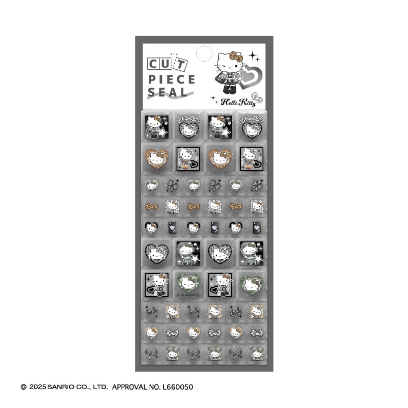 ハローキティ/グランジギャル】カットピース タイル シール サンリオ