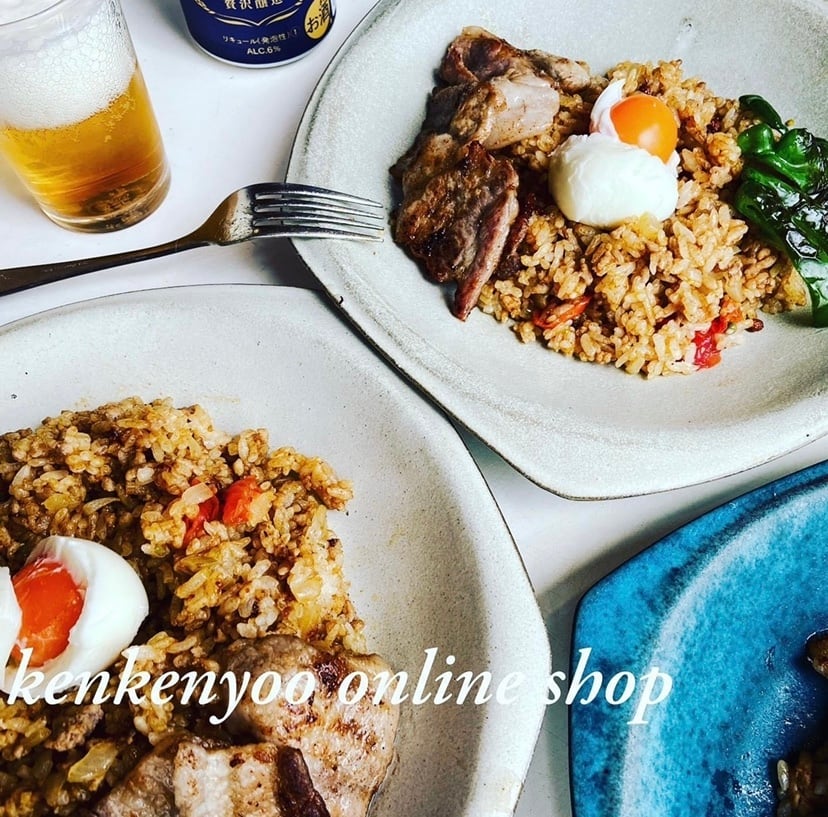 オフホワイトランチプレート（大）wb-9 和食器 大皿 おしゃれ