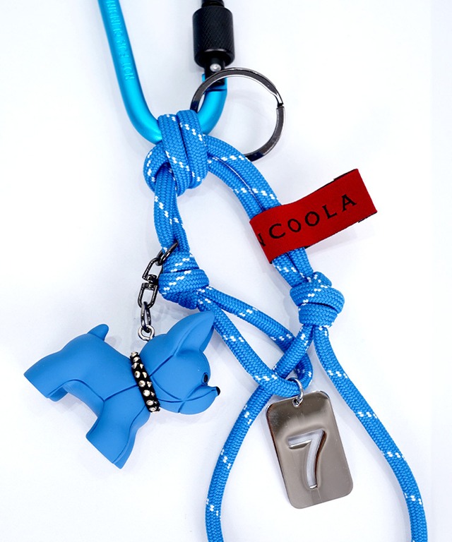 MY DOGGY キーリング (BLUE)　CQ-45522