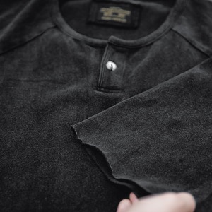 Retro Button Henley T-Shirt / レトロ ボタン ヘンリー Tシャツ