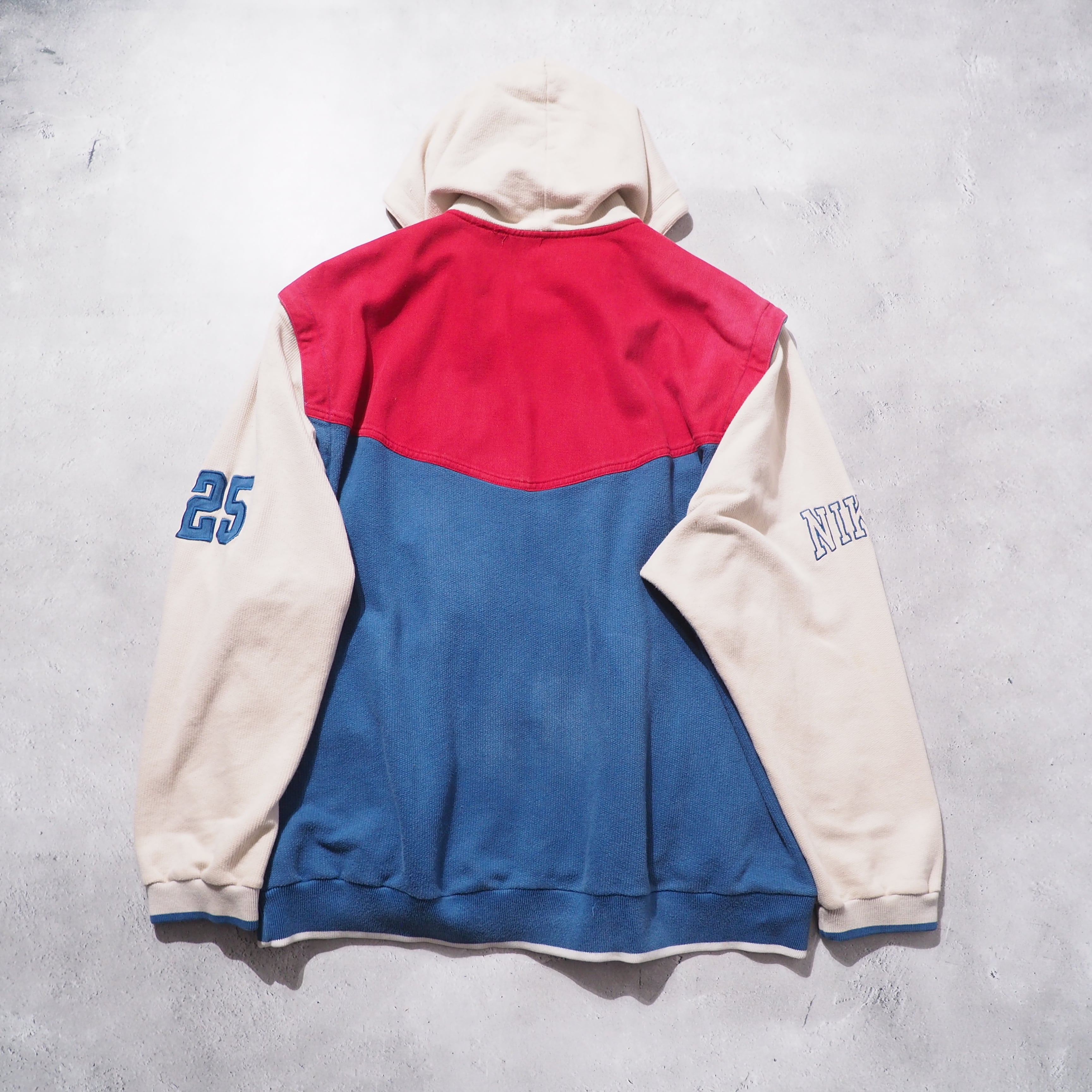 1990s " Old NIKE " 2 -way Separation arm vintage loose Full zip Parker