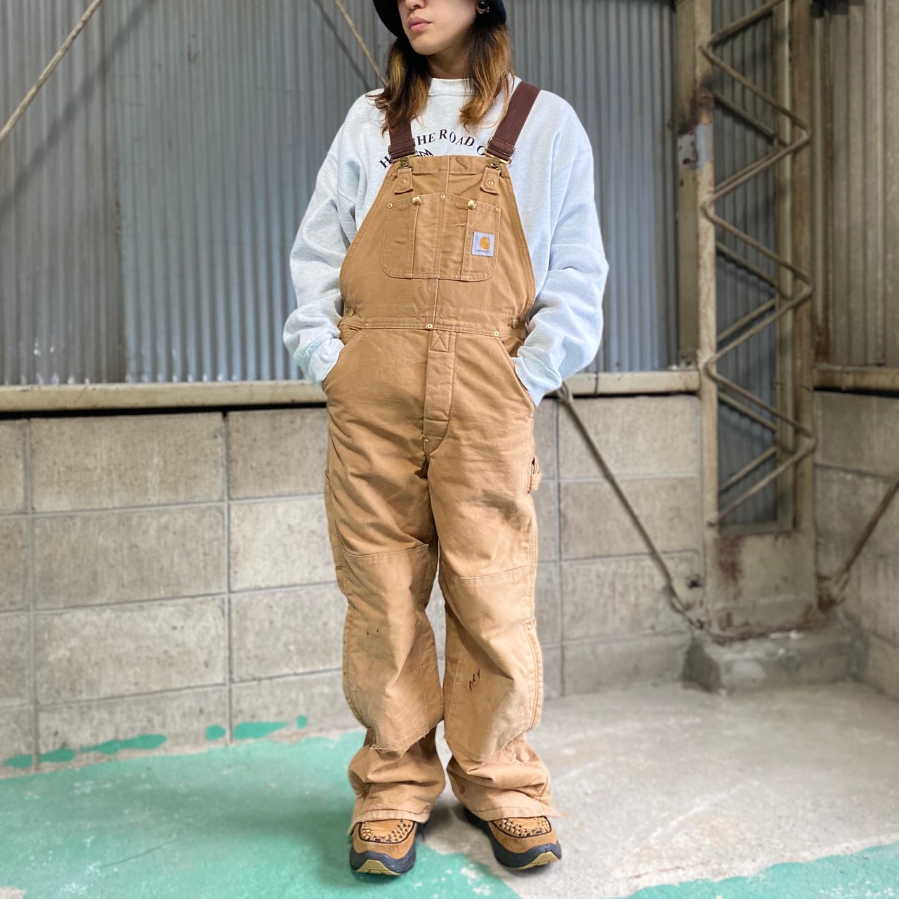 80年代 ビンテージ USA製 Carhartt カーハート ダック地 