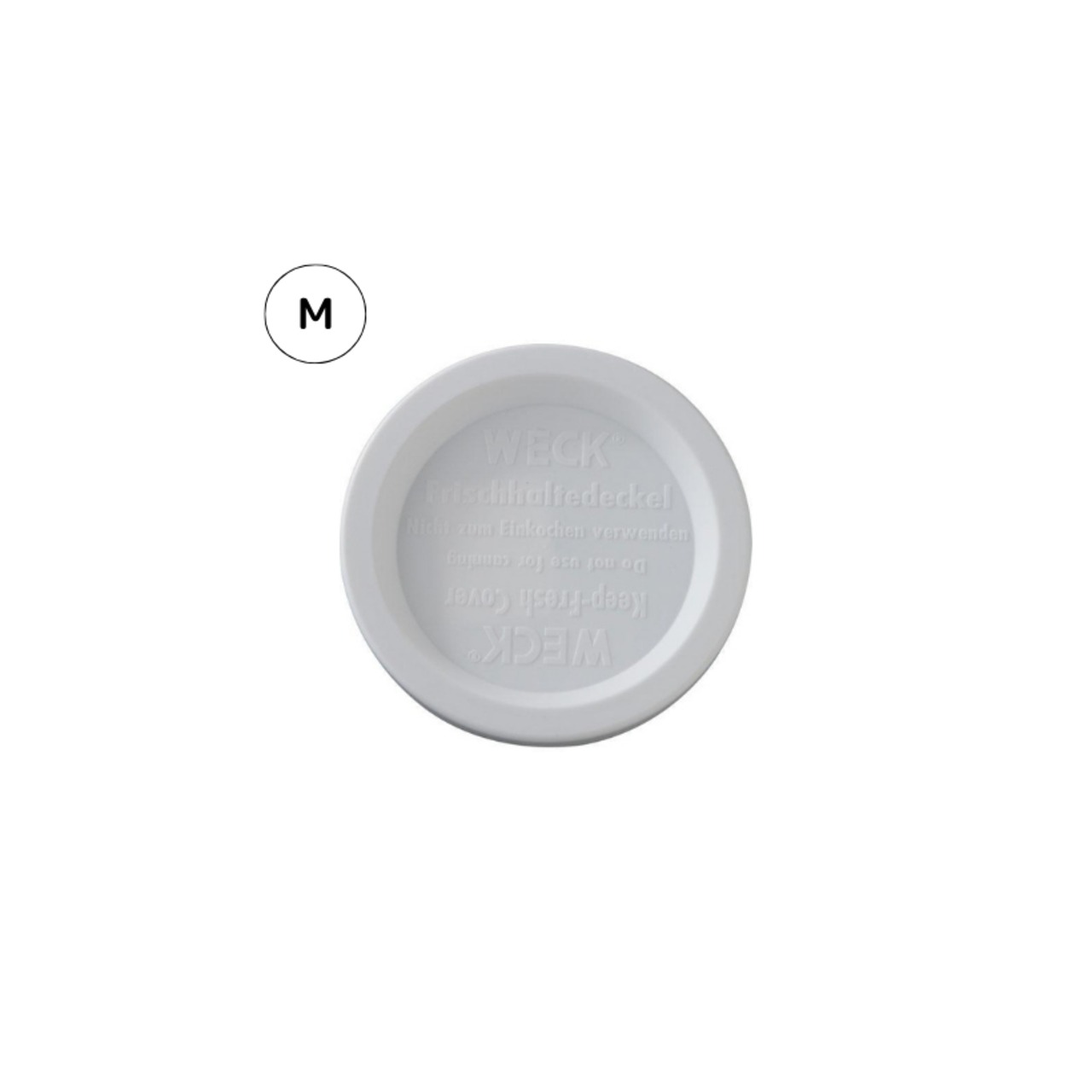 WECK プラスチックカバー Mサイズ蓋用