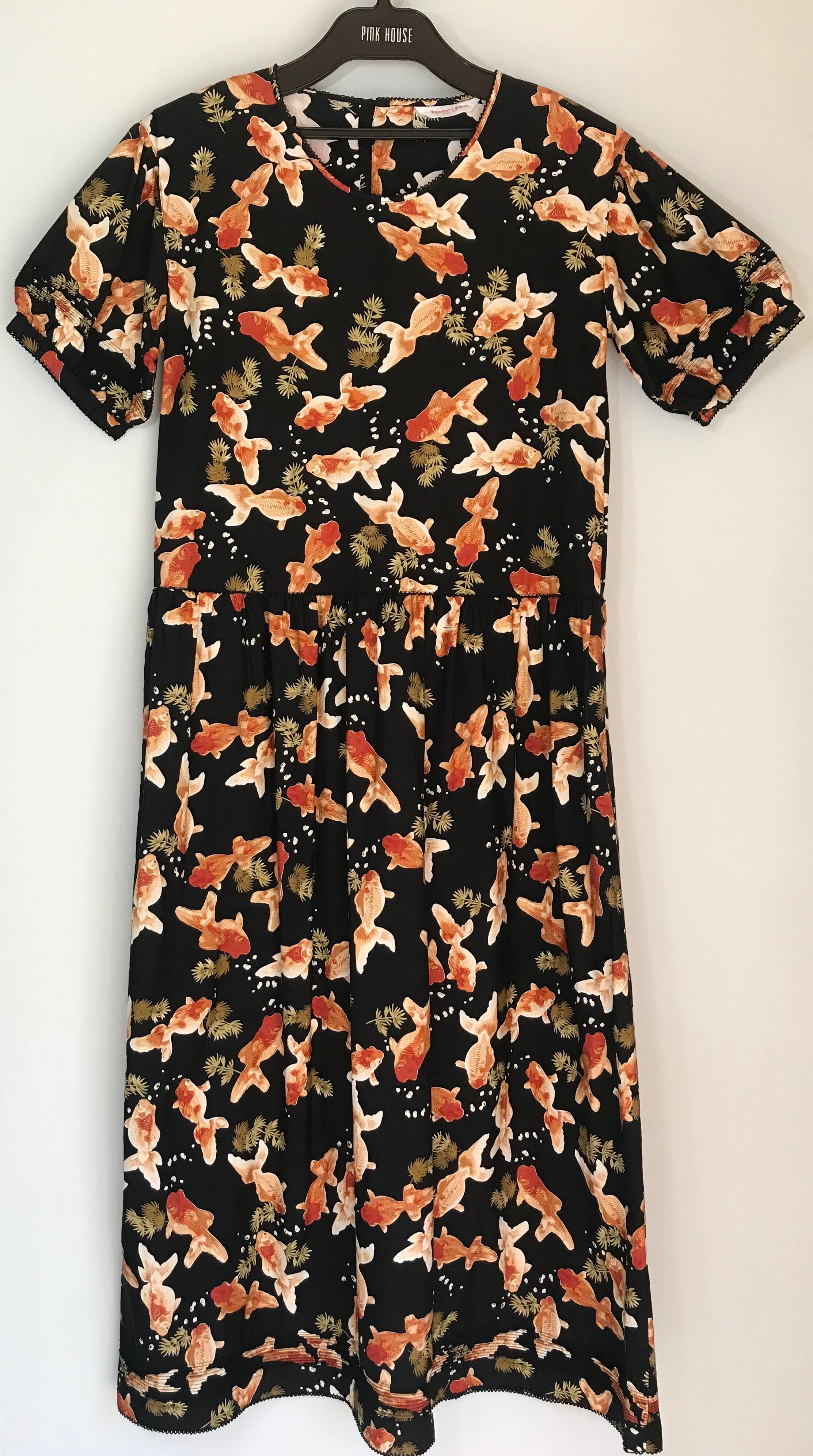 ワンダフルワールド 黒 金魚 ワンピース | ピンクハウス 専門