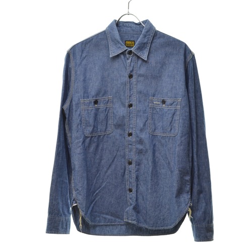 TENDERLOIN / テンダーロイン シャンブレーワーク 長袖シャツ