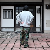 KUON / GANKO別注 Sashiko Sweatshirt style3