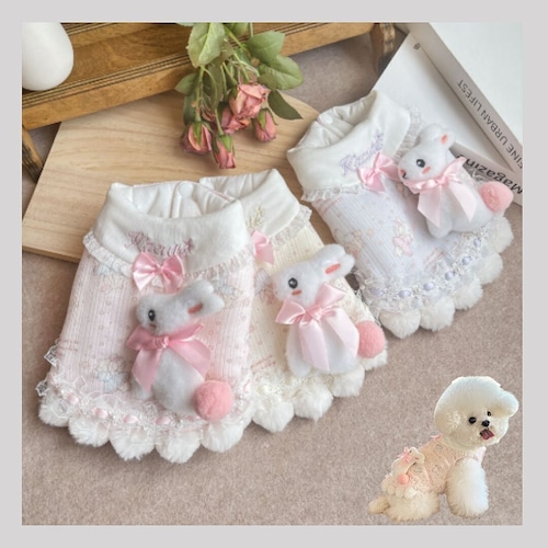 予約【№B06807】K&Z BUNNY BABY コットンジャケット(うさぎモチーフ)3カラー