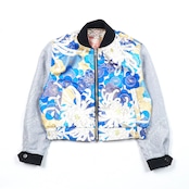 【BJK-L013】再構築リバーシブル着物ボンバー KIMONO REVERSIBLE BOMBER JACKET
