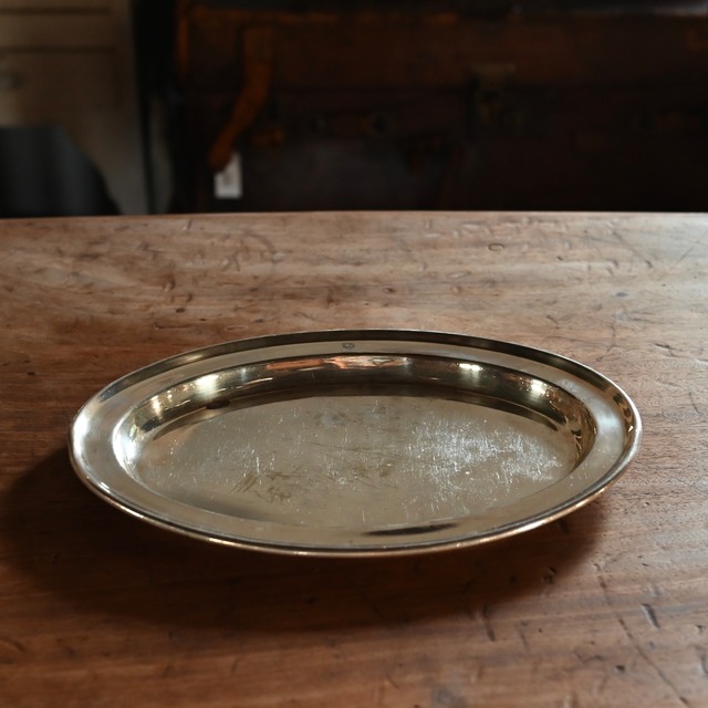 Tray / トレイ〈 プレート・シルバー・店舗什器・アンティーク・ヴィンテージ 〉114009