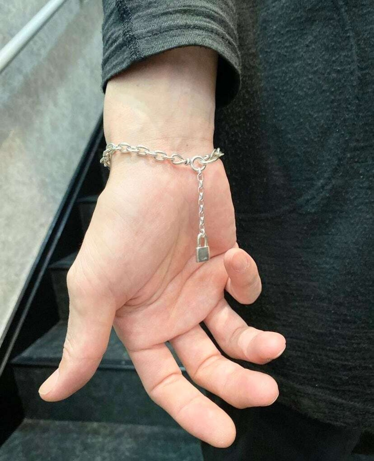 SPIKE:SPADE CHAIN BRACELET / スパイクスペードチェーンブレスレット