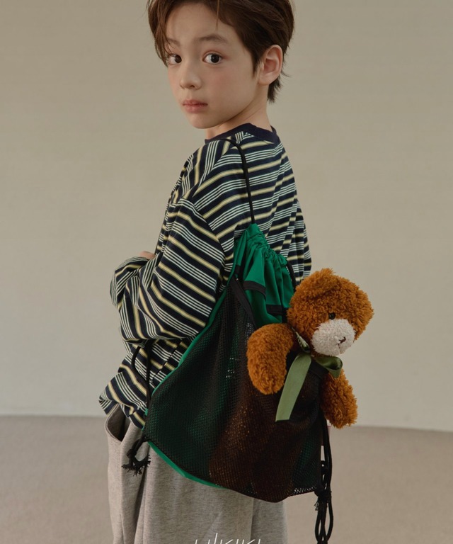 《送料無料》予約:ストライプT【HIKIKI】