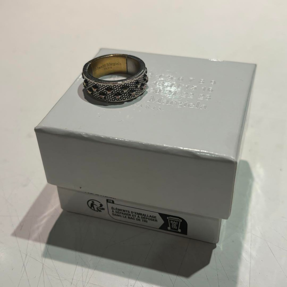 Maison Margiela メゾンマルジェラ スター リング シルバー 箱付 