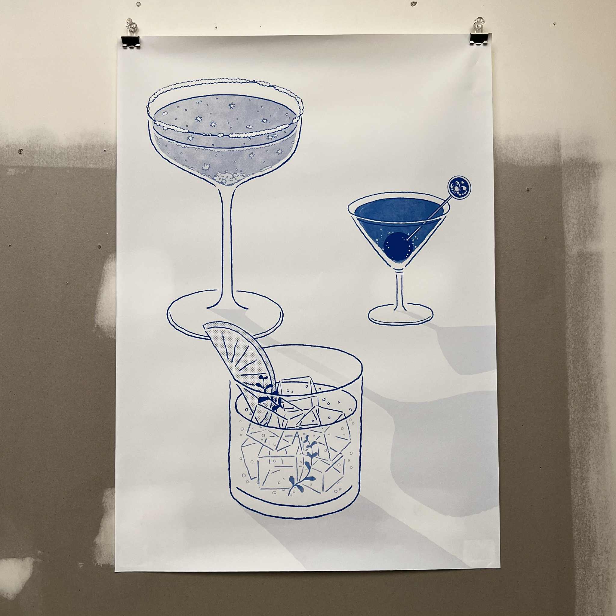 かしわ|星屑カクテル ポスター