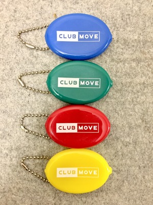 CLUB MOVE RUBBER COIN CASE