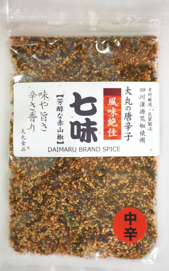 大丸の唐辛子 和風七味 大辛 20g | 大丸の唐がらし 七味唐辛子