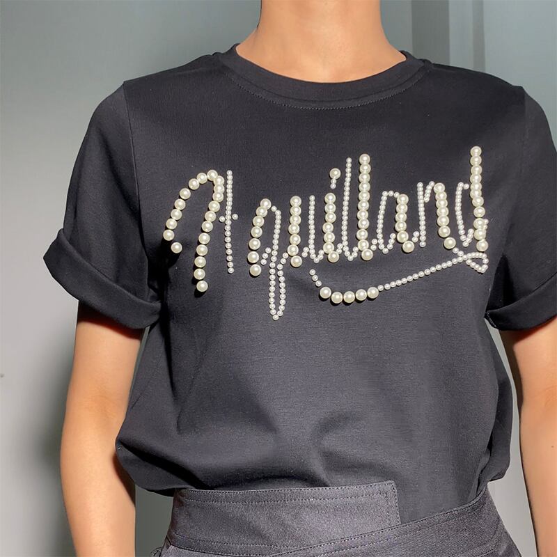 パールレターショートスリーブシャツ 2339