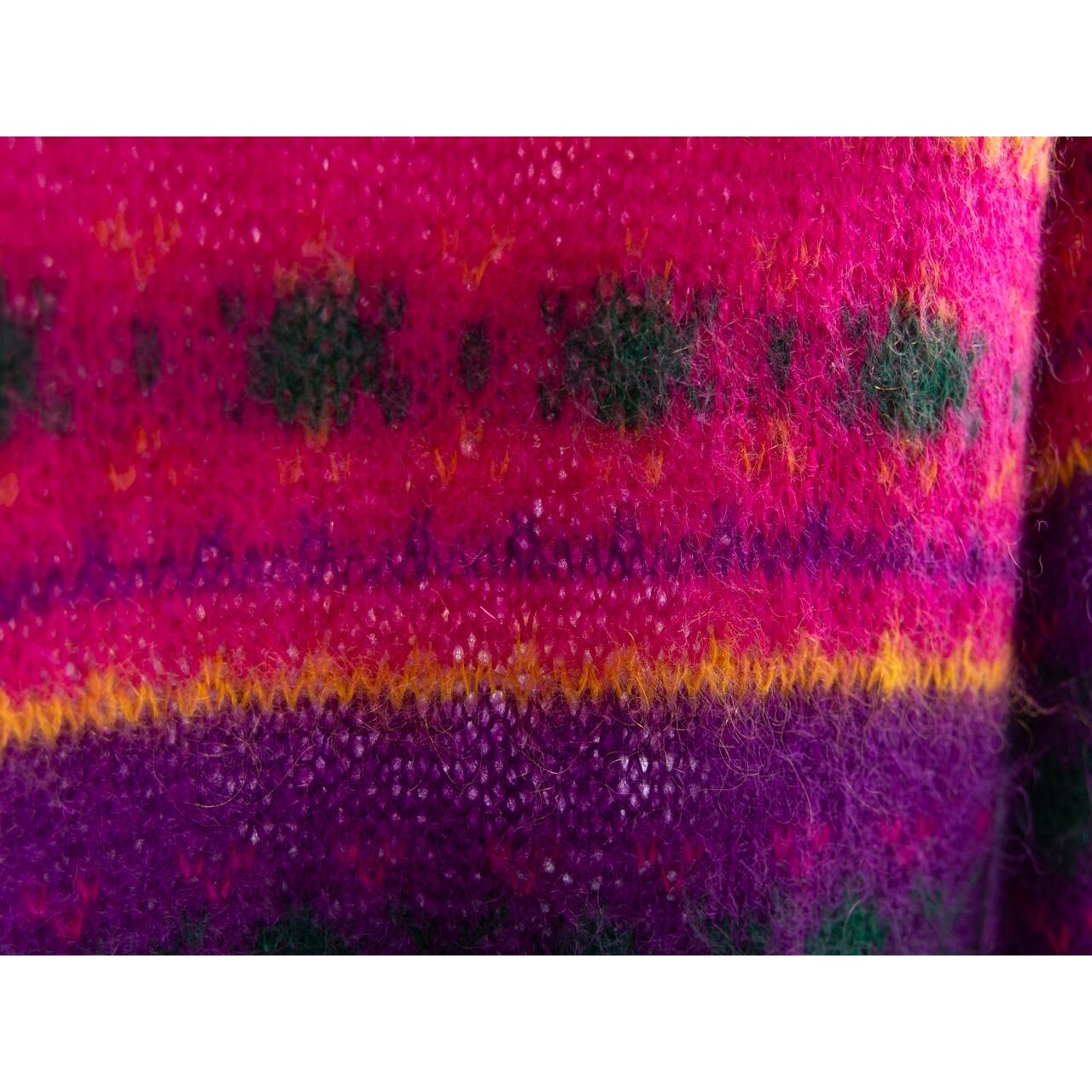 【UNITED COLORS OF BENETTON】Made in Italy Wool-Nylon Pullover Sweater（ベネトン イタリア製ウールナイロンプルオーバーセーター ニット）