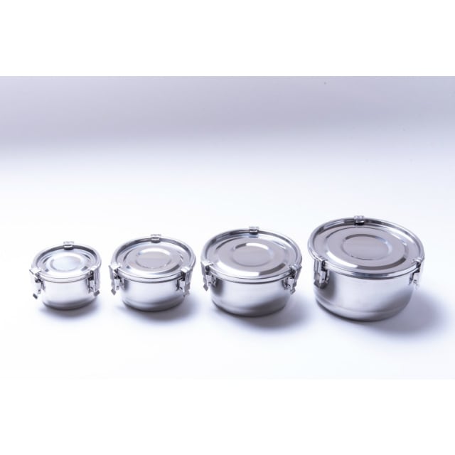 キムチ ステンレススチール 漬け物容器 3個セット 韓国製 慶のキムチ