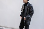 80s Lamb Leather Half Coat