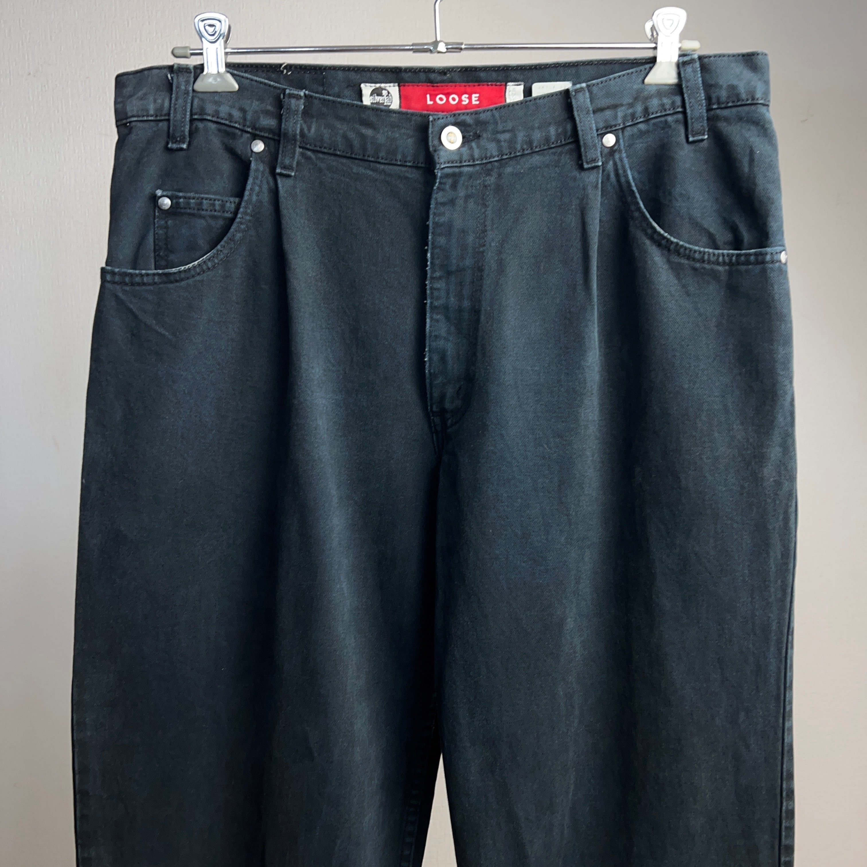 90年代 リーバイス Levi's SILVER TAB シルバータブ BAGGY ジーンズ デニムパンツ USA製 メンズw38 ヴィンテージ /eaa331401