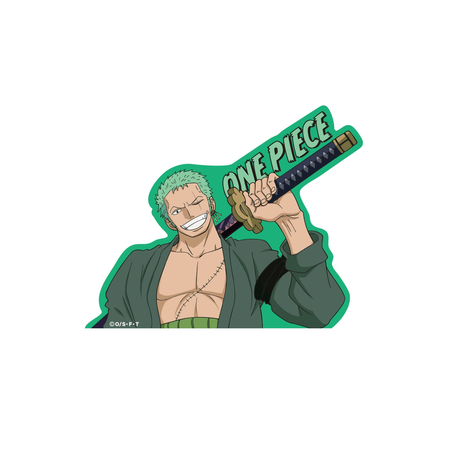ONE PIECE ワンピース キャラクターステッカー ゾロ | キャラクター 