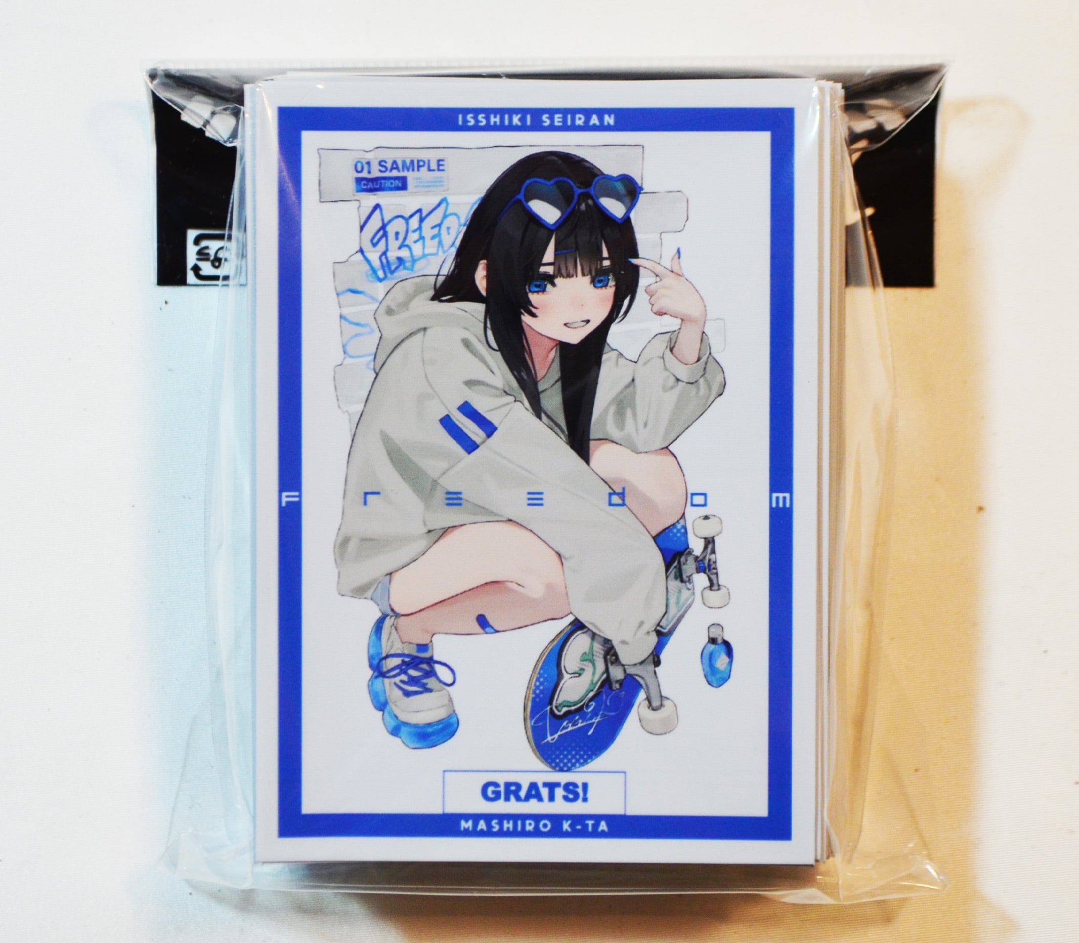 グラッツ　スリーブ　Yo_ つるしまたつみ　治癒　真白K大　バラ売り　新品 グラッツ スリーブ Yo_ つるしまたつみ 治癒 真白K大 バラ売り 新品