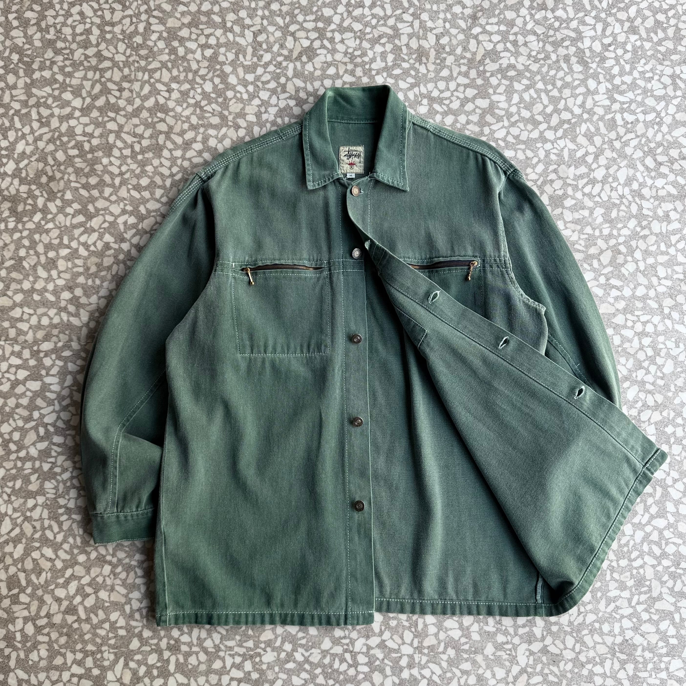 STUSSY / 90's KING SIZE coverall size M | 古着屋COBBLES (コーブレス)