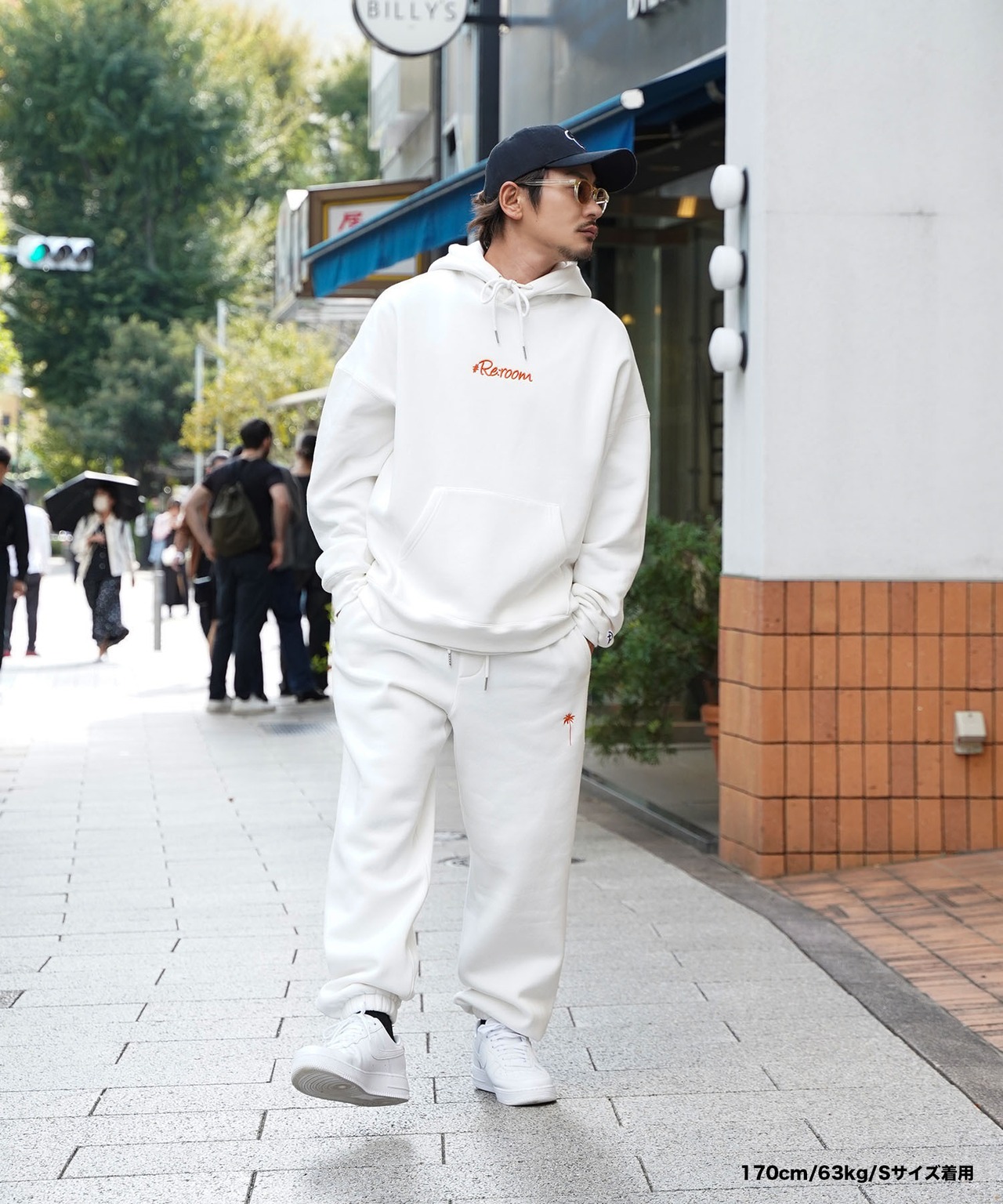 【#Re:room】ICON SWEAT WIDE PANTS［REP228］