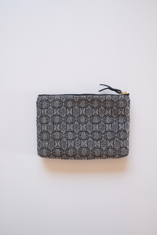 【16cm】Hand-woven mini pouch / Black Clover