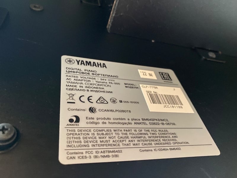 ☆79014【電子ピアノ】YAMAHA CLP775R 22年製 | リユース専門店エプコ
