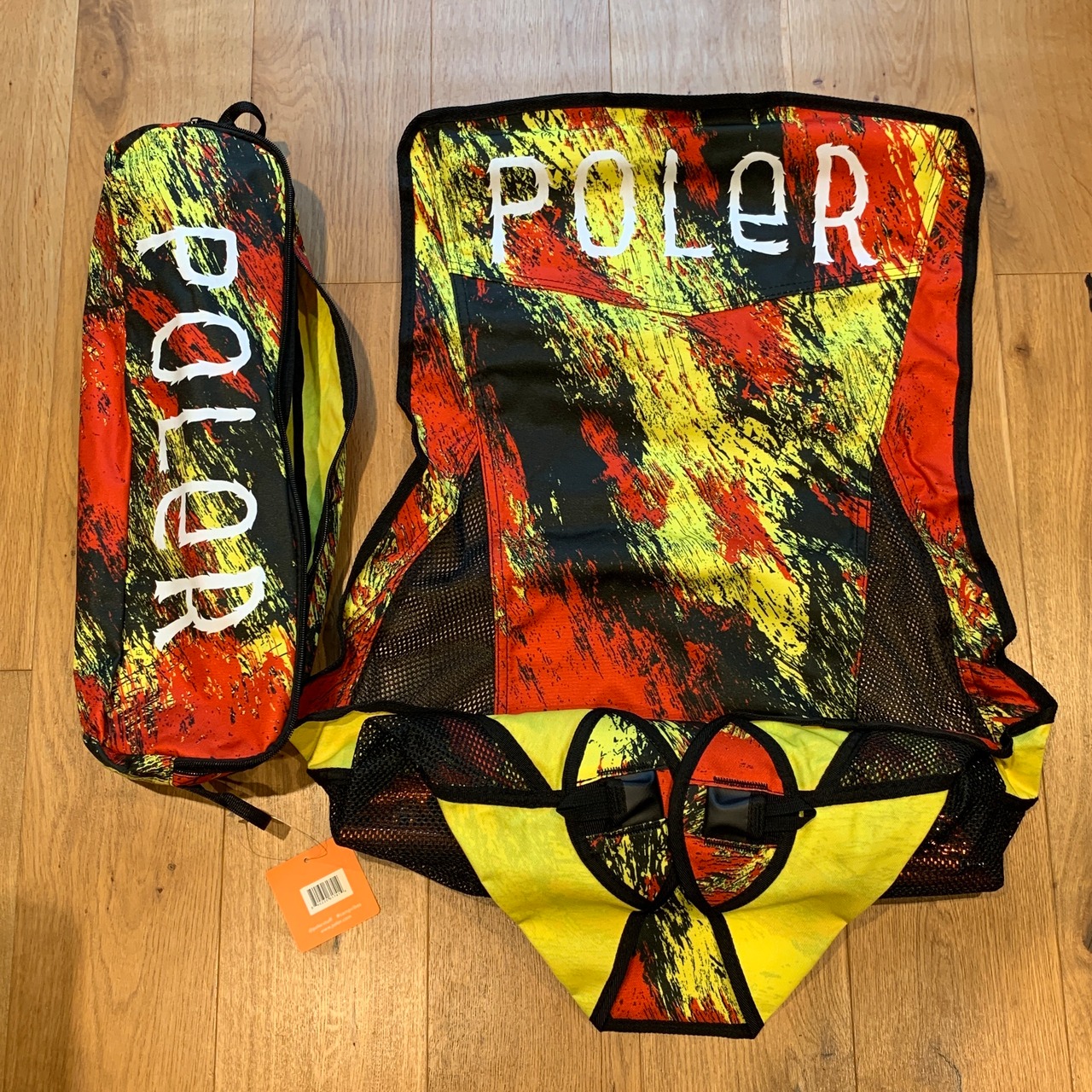 POLER のしゃ X BURTON PONCHO ポンチョ
