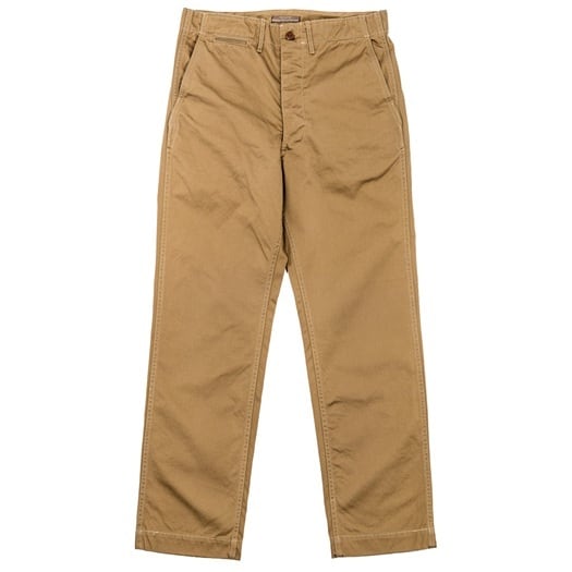 WORKERS(ワーカーズ)~Officer Trousers, Regular Fit, USMC Khaki, 10 oz Chino~