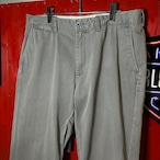 90s Polo Ralph Lauren ライトグレー チノパン PRESTON PANT W36
