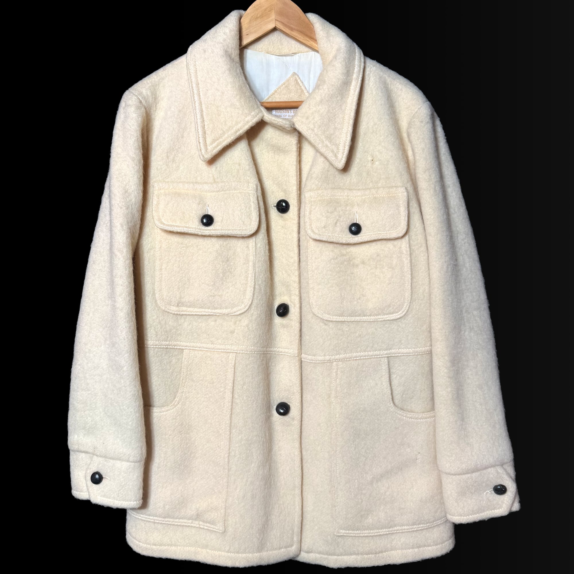 1970's カナダ製 HUDSON'S BAY ハドソンズベイ ブランケットコート