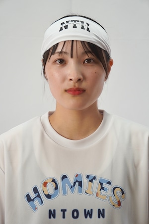 NTH LOGO HAIR BAND color White
