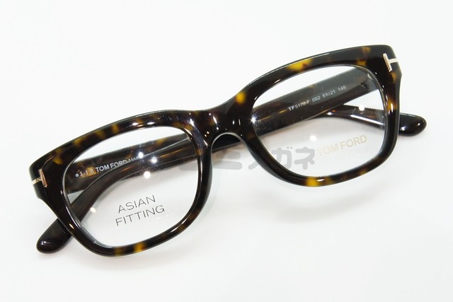 TOM FORD メガネ TF5178-F 052 ウェリントンメンズ レディース おしゃれ アジアンフィット 芸能人 italy イタリア製 トムフォード-4枚目