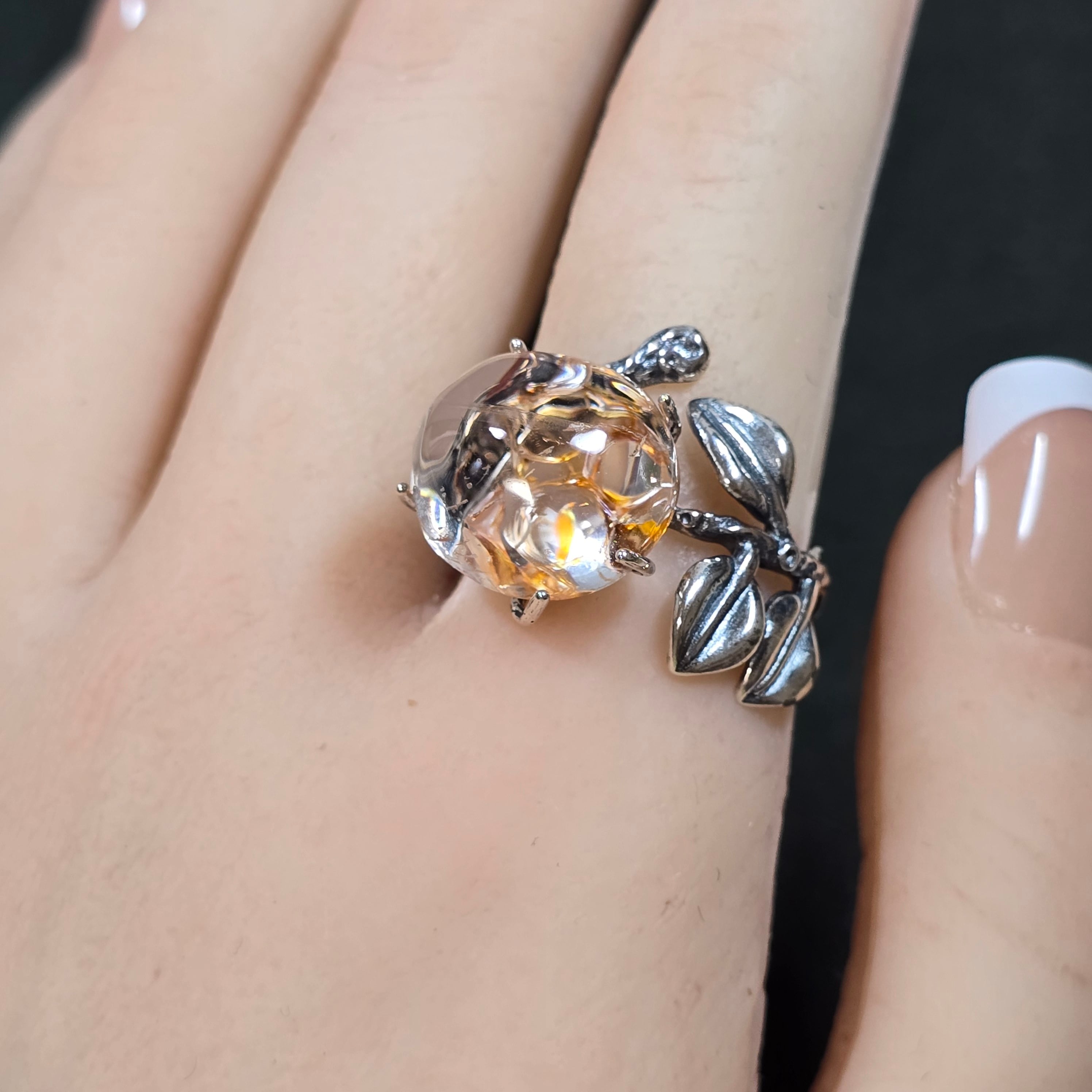 ライモナイトインクォーツ リング ライモナイトインクォーツ 指輪